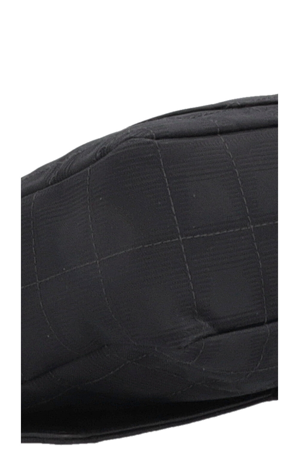 CHANEL Single Flap Bag Nylon All Black