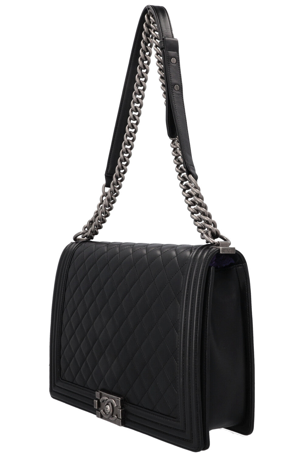 CHANEL Boy Bag Large Black