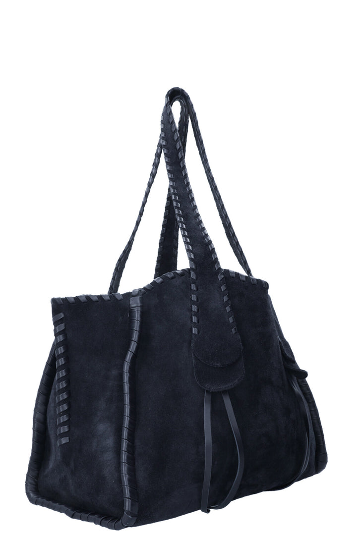 CHLOÉ Mony Tote Daim Navy