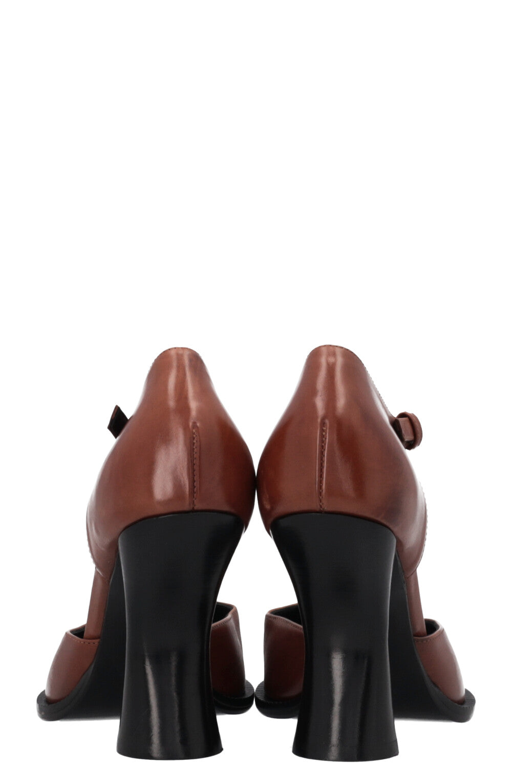 DRIES VAN NOTEN 95 Mary Jane Heels Brown