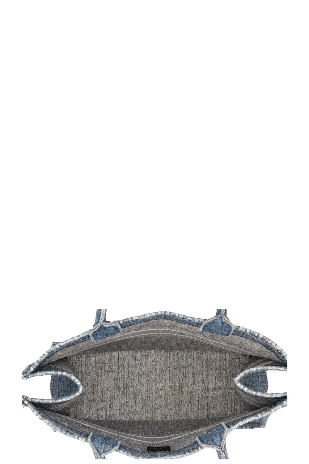 Sac cabas CHRISTIAN DIOR grand modèle en denim