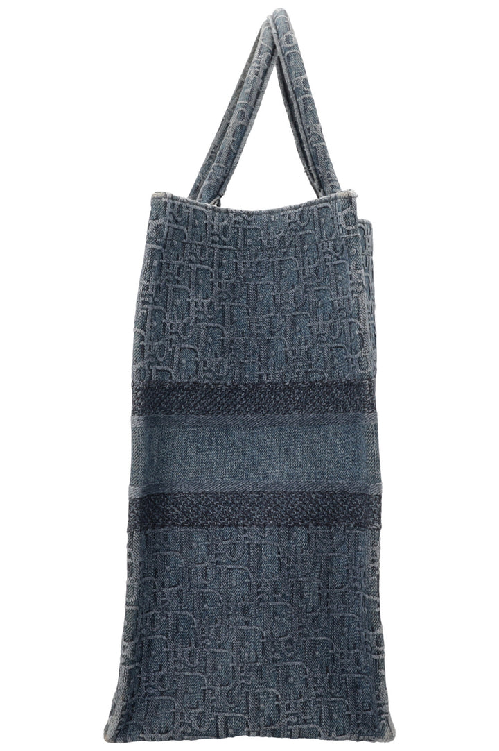 Sac cabas CHRISTIAN DIOR grand modèle en denim