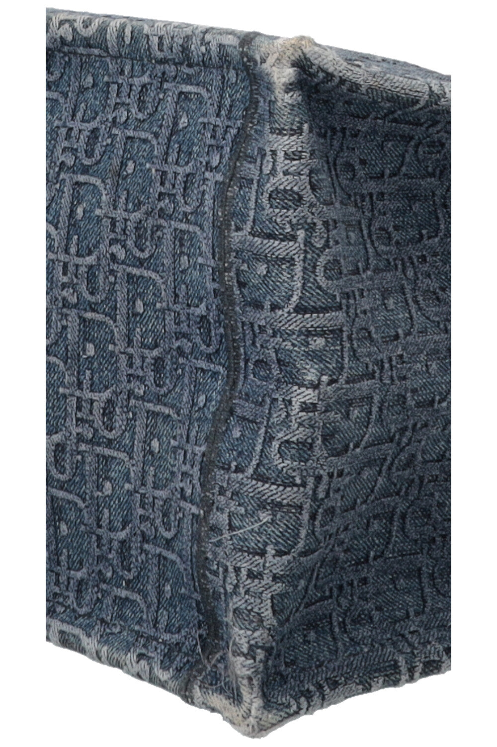 Sac cabas CHRISTIAN DIOR grand modèle en denim