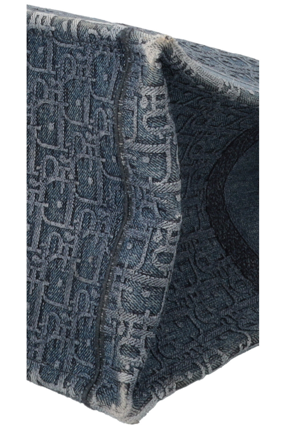 Sac cabas CHRISTIAN DIOR grand modèle en denim