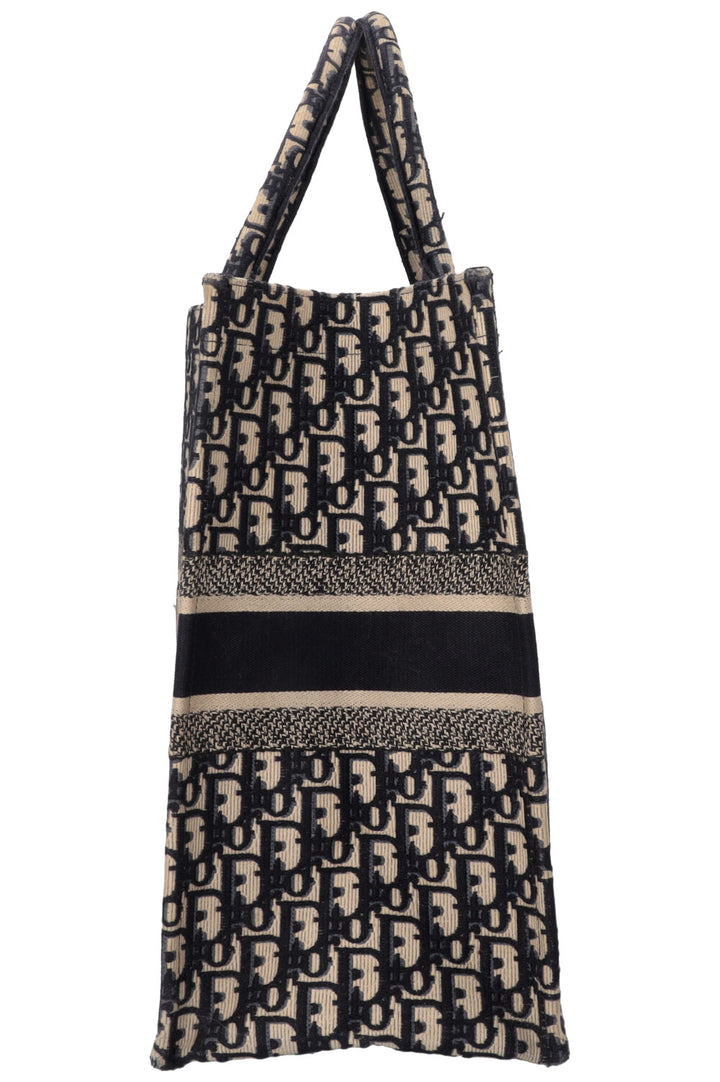 Livre Christian Dior Tota Large Oblique Bleu