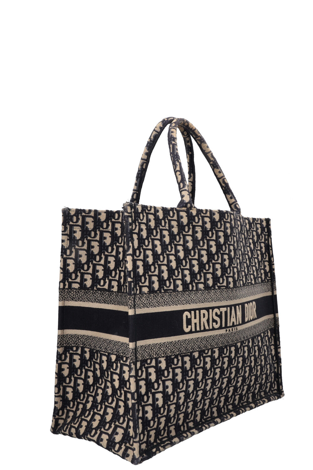 Livre Christian Dior Tota Large Oblique Bleu