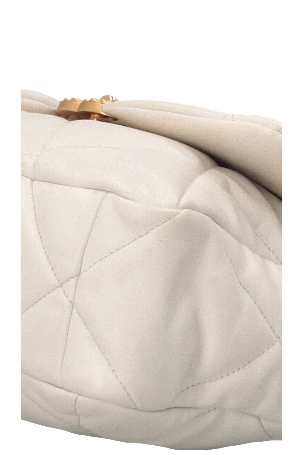 CHANEL 19 Large White