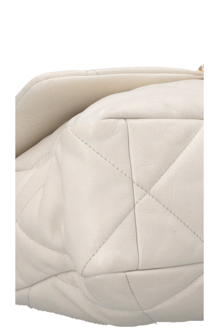 CHANEL 19 Large White