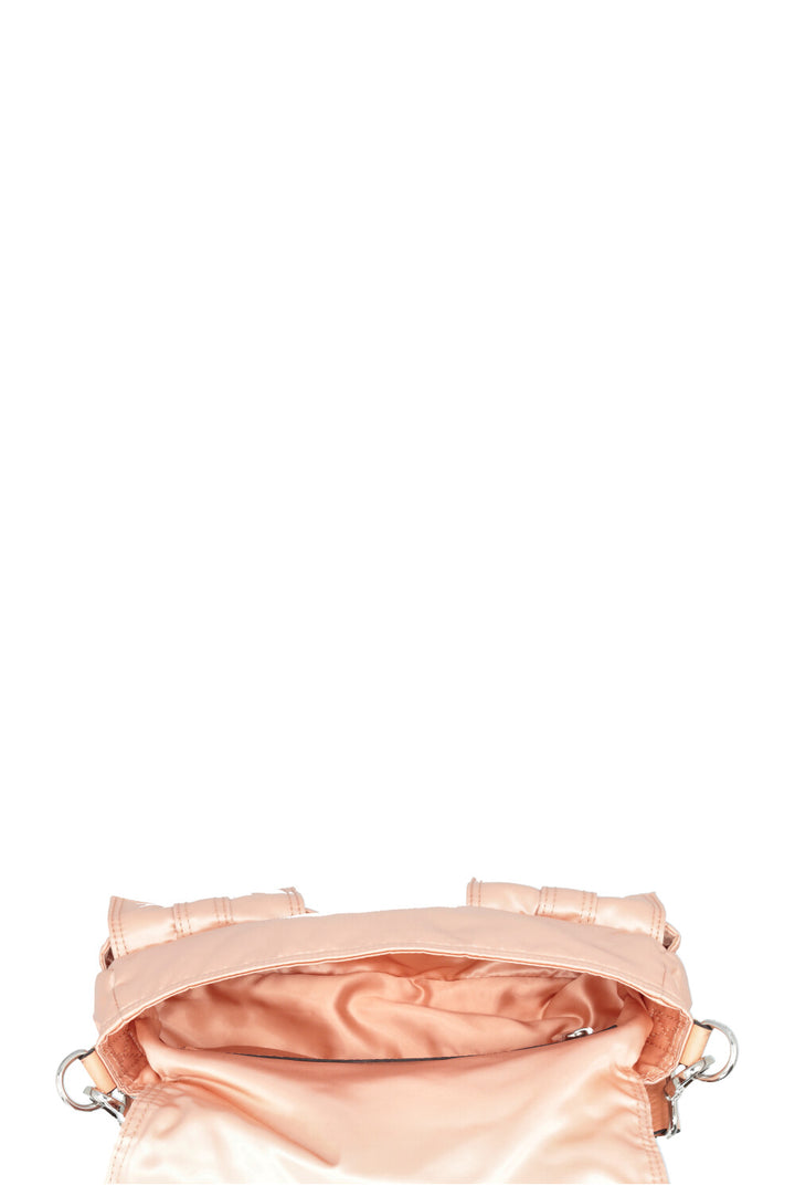 FENDI Multipocket Baguette Bag in Baby Pink Nylon