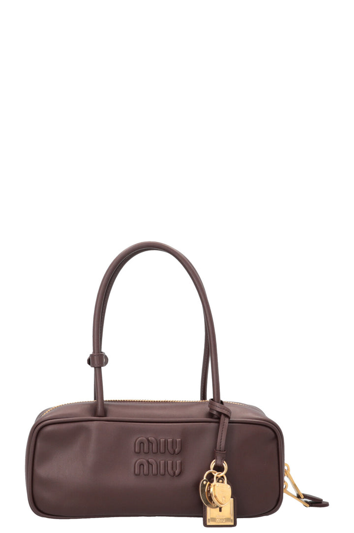 MIUMIU Beau Bag Small Leather Briarwood