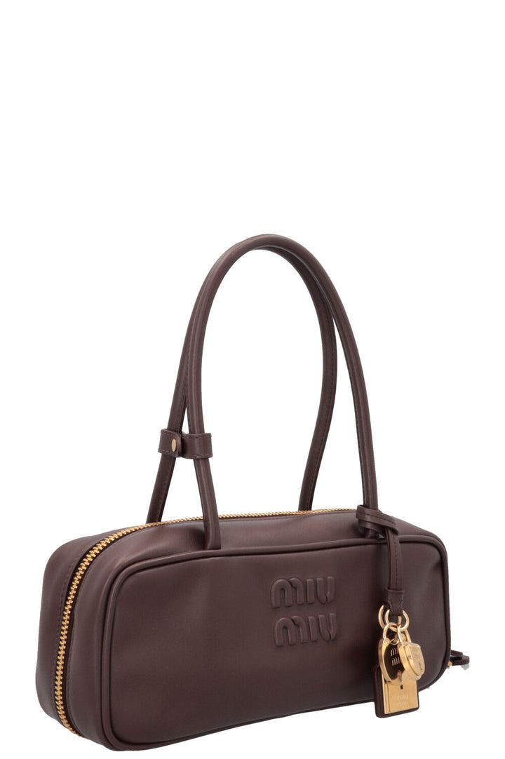MIUMIU Beau Bag Small Leather Briarwood