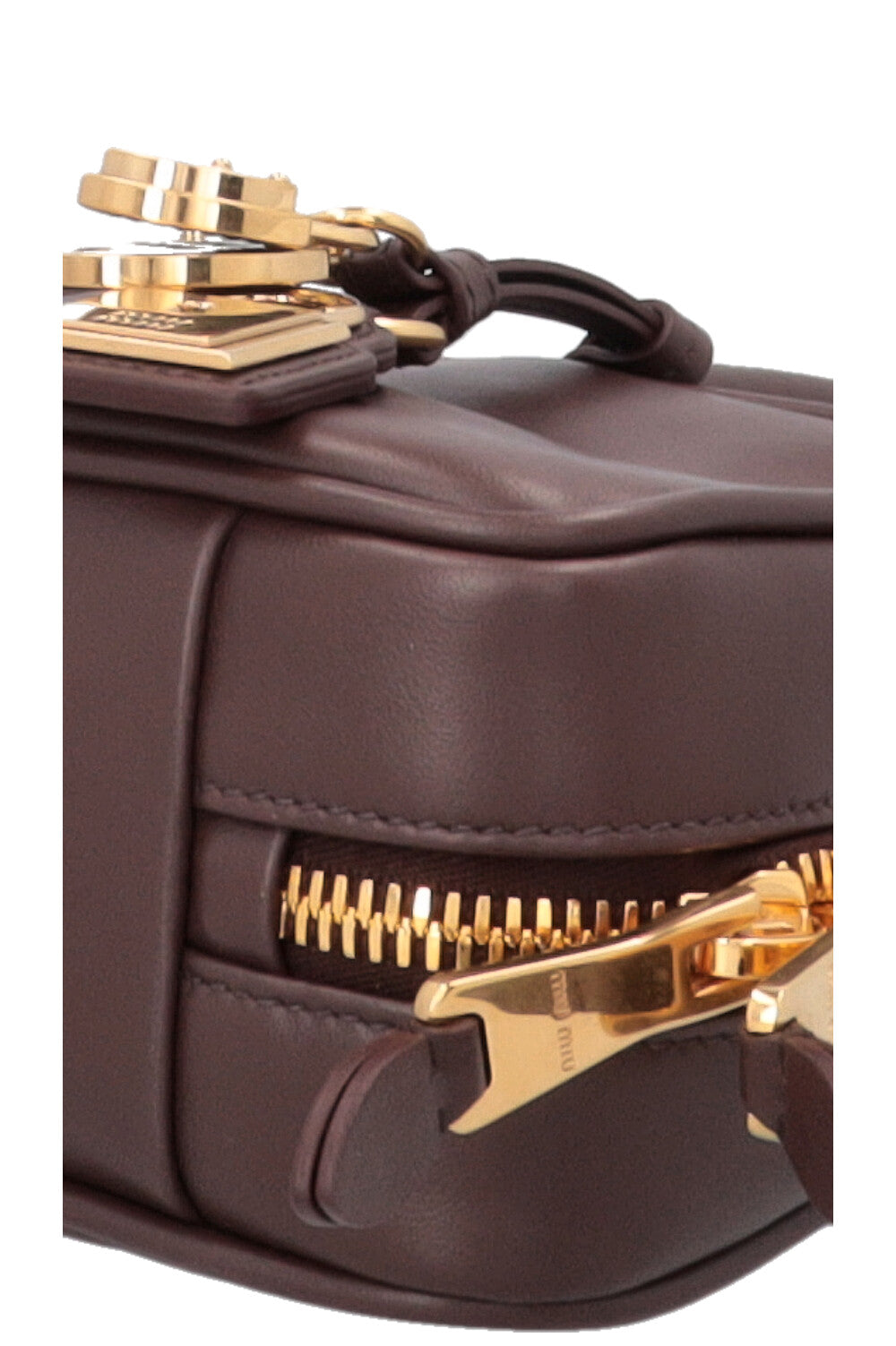 MIUMIU Beau Bag Small Leather Briarwood