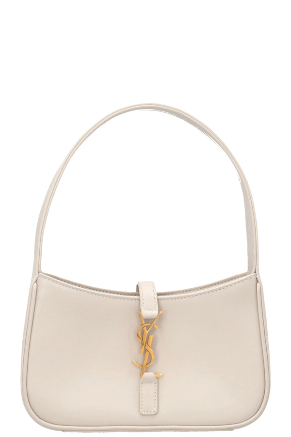 SAINT LAURENT Mini Le 5 À 7 Bag White
