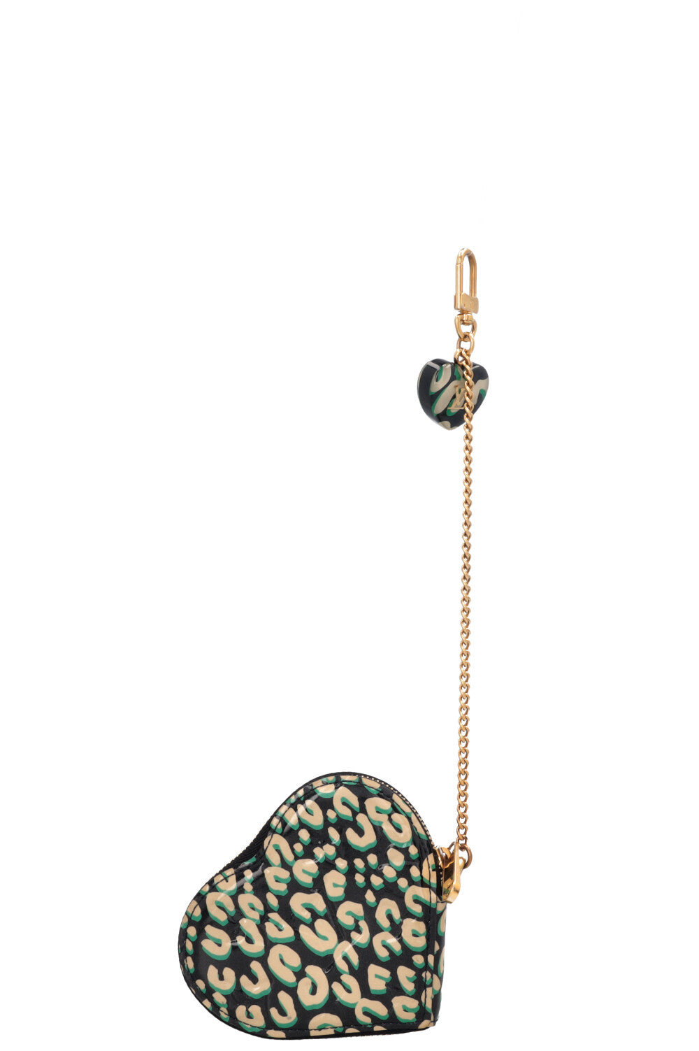 LOUIS VUITTON x Stephen Sprouse - Portefeuille à pièces en forme de cœur