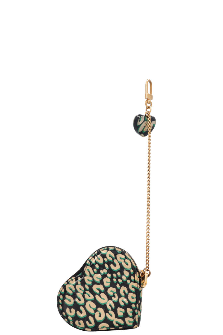 LOUIS VUITTON x Stephen Sprouse - Portefeuille à pièces en forme de cœur