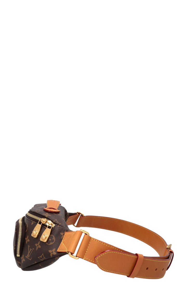 LOUIS VUITTON Bum Bag MNG Canvas