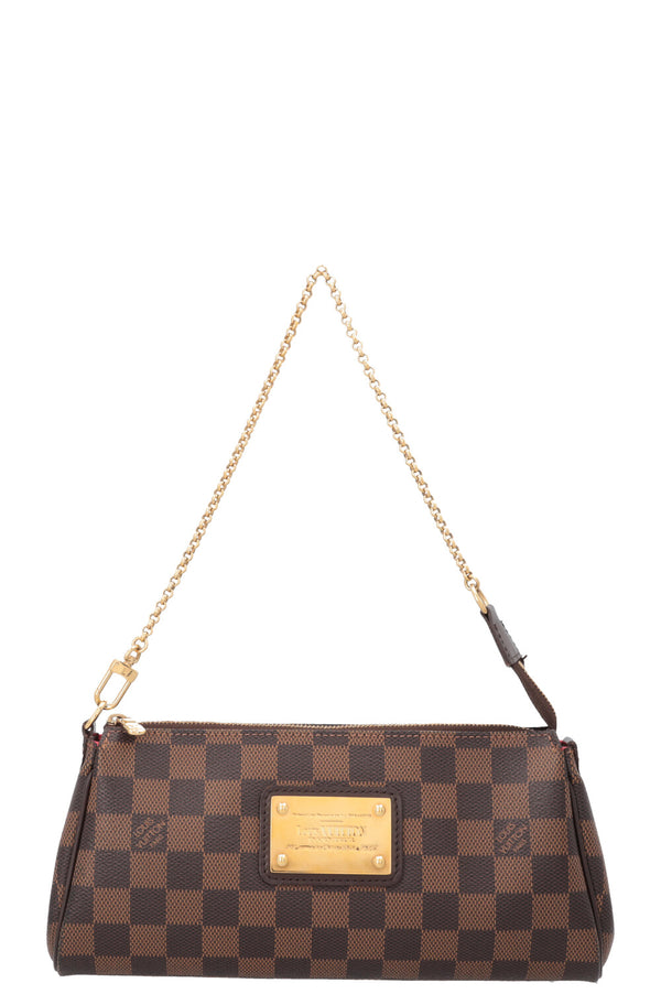 LOUIS VUITTON 2011 Eva Crossbody Bag Damier Ebene