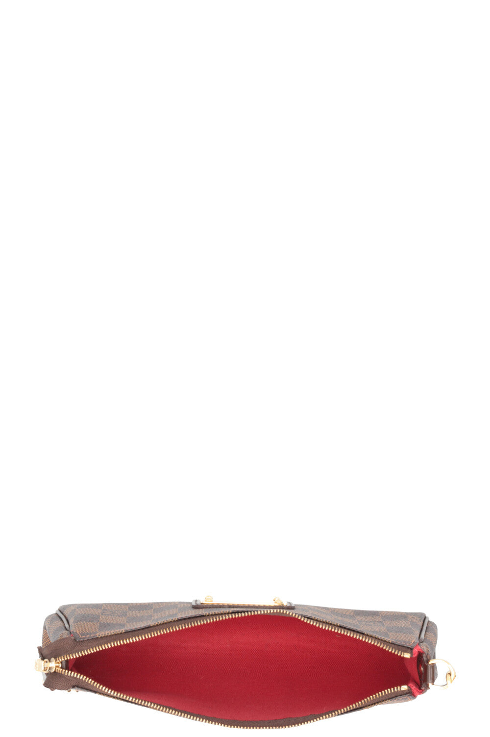 LOUIS VUITTON 2011 Sac bandoulière Eva Damier Ébène