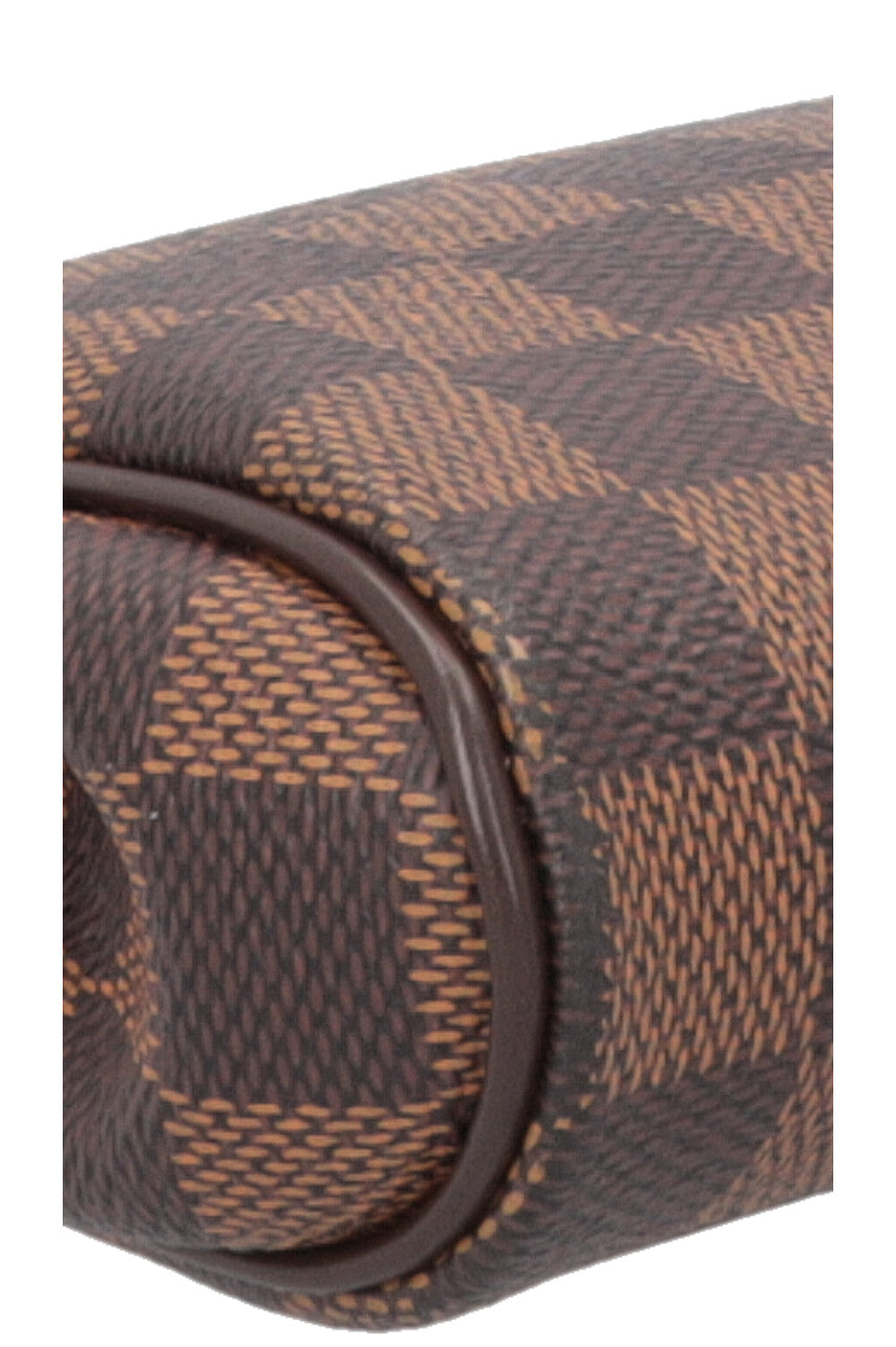LOUIS VUITTON 2011 Sac bandoulière Eva Damier Ébène
