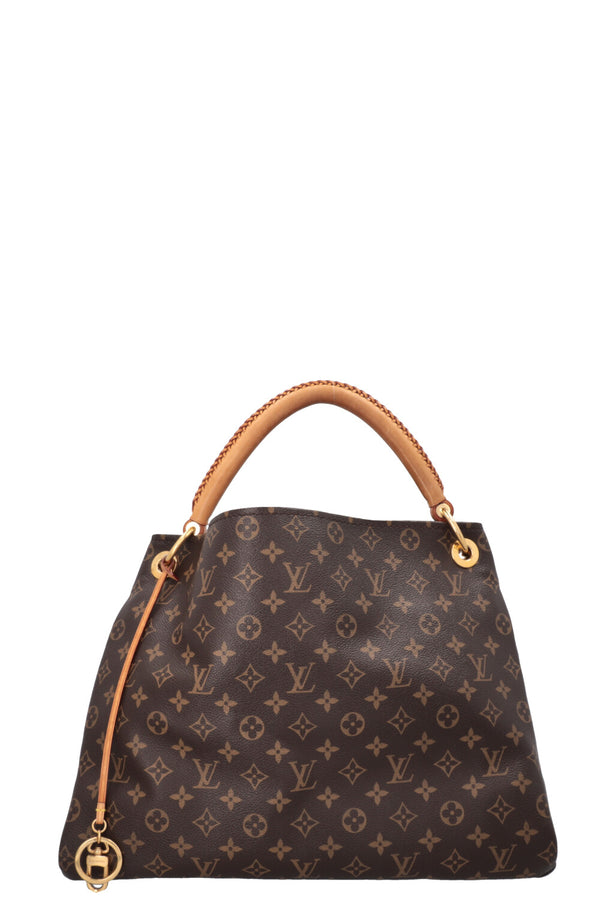 LOUIS VUITTON 2010 Artsy Hobo Bag MNG Canvas