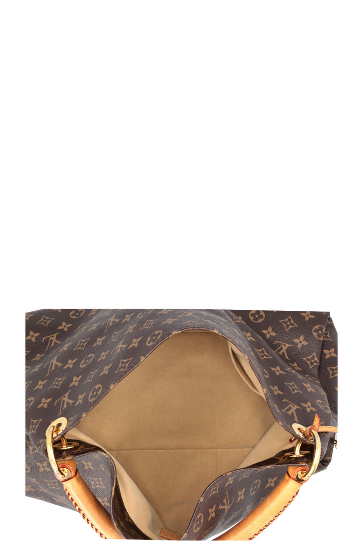 LOUIS VUITTON 2010 Sac Hobo Artsy Toile MNG