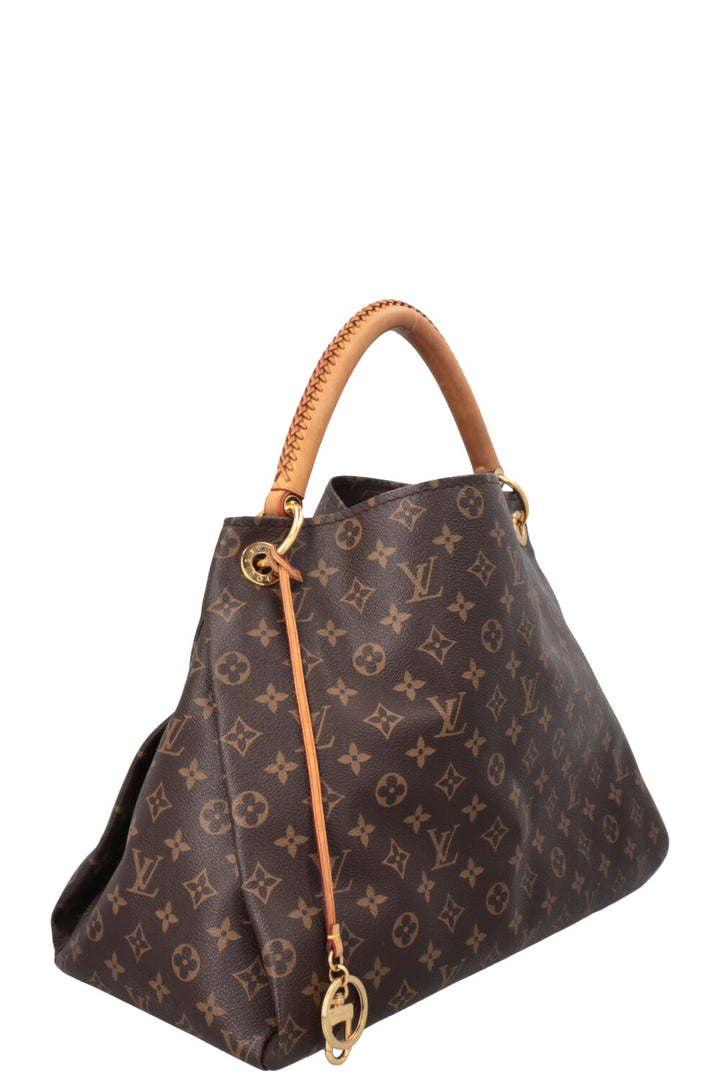 LOUIS VUITTON 2010 Sac Hobo Artsy Toile MNG