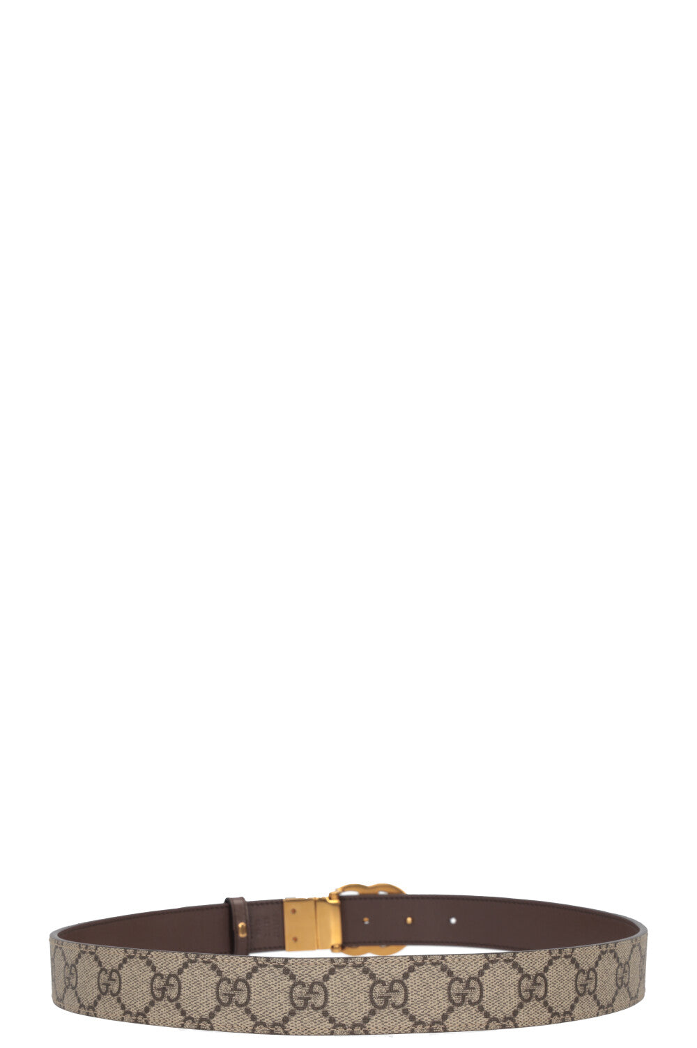 GUCCI Reversible Belt Supreme Brown