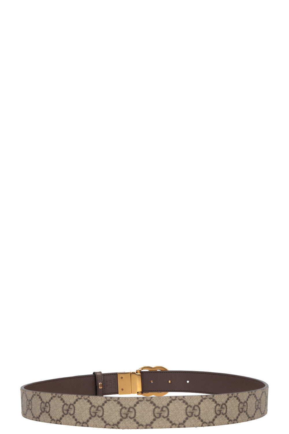 GUCCI Reversible Belt Supreme Brown