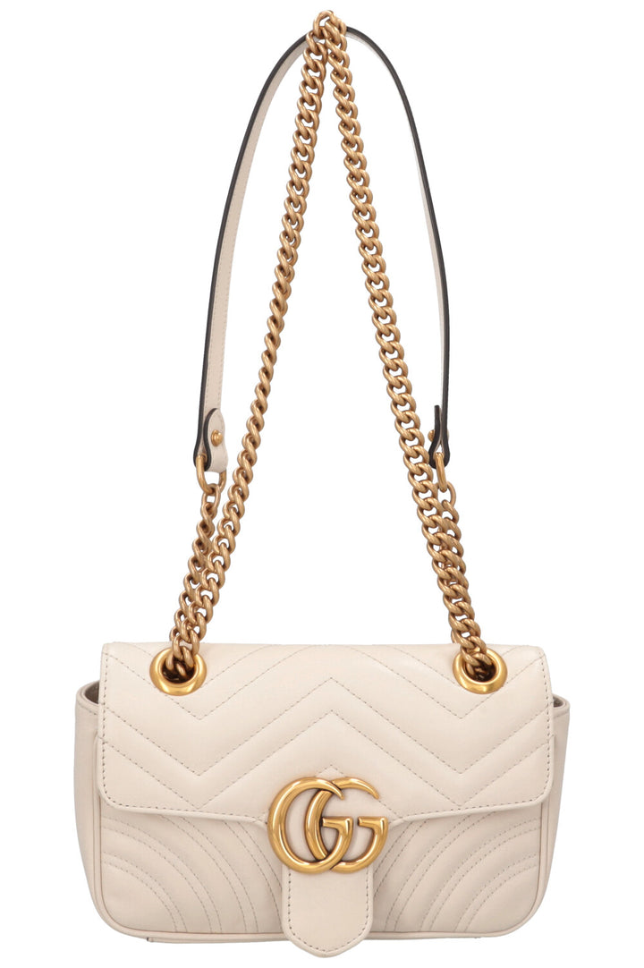 GUCCI Small Marmont Crossbody Bag Ivory