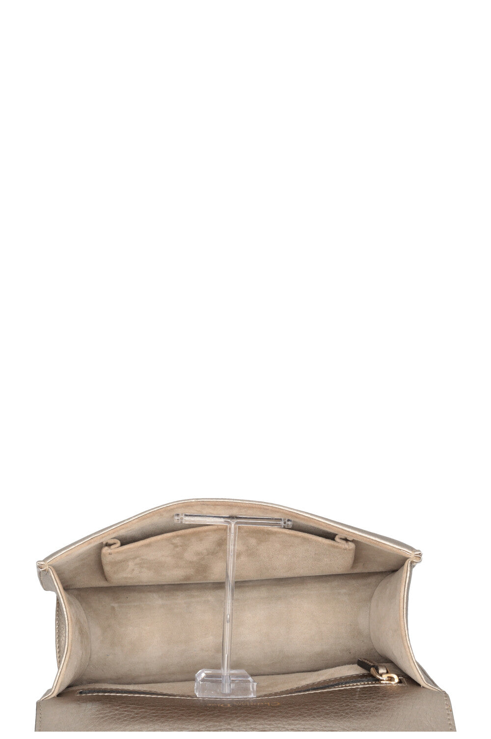 CHRISTIAN DIOR Small Diorama Crossbody Bag Gold