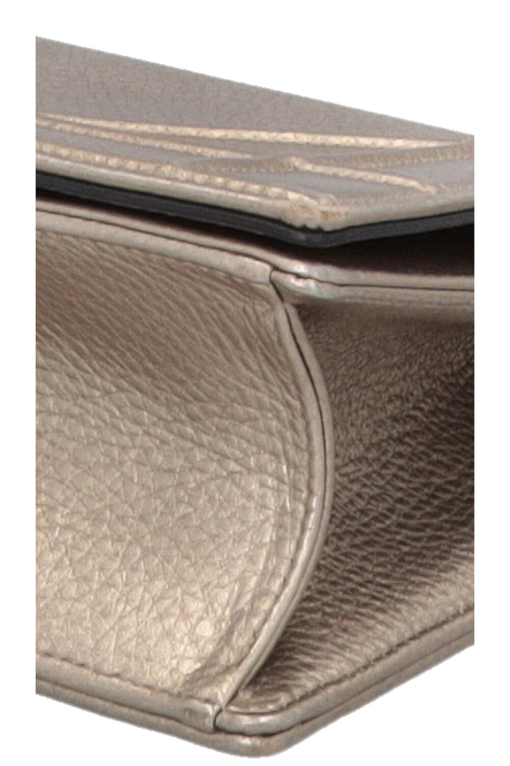 CHRISTIAN DIOR Small Diorama Crossbody Bag Gold