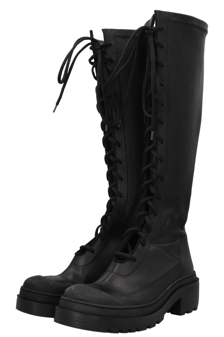 CHRISTIAN DIOR DiorArcade Lace Up Boots Black