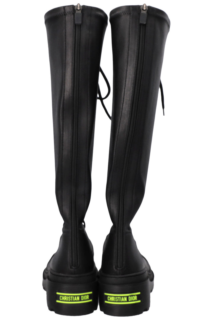 CHRISTIAN DIOR DiorArcade Lace Up Boots Black
