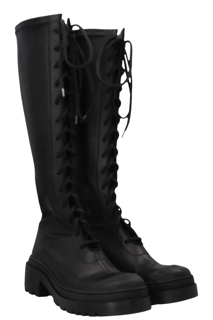 CHRISTIAN DIOR DiorArcade Lace Up Boots Black