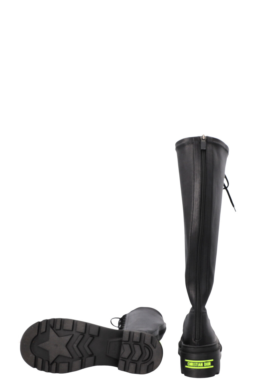 CHRISTIAN DIOR DiorArcade Lace Up Boots Black