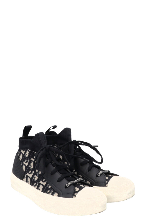 Baskets montantes CHRISTIAN DIOR Oblique Walk'N'Dior bleues