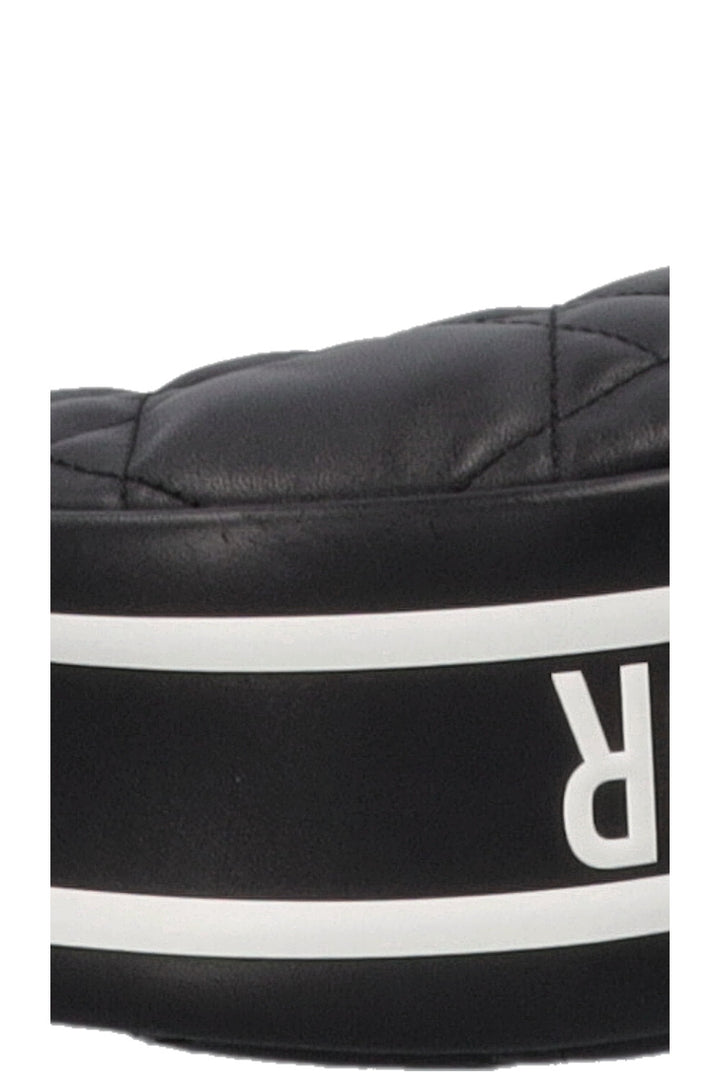 CHRISTIAN DIOR Small Vibe Hobo Bag Black White