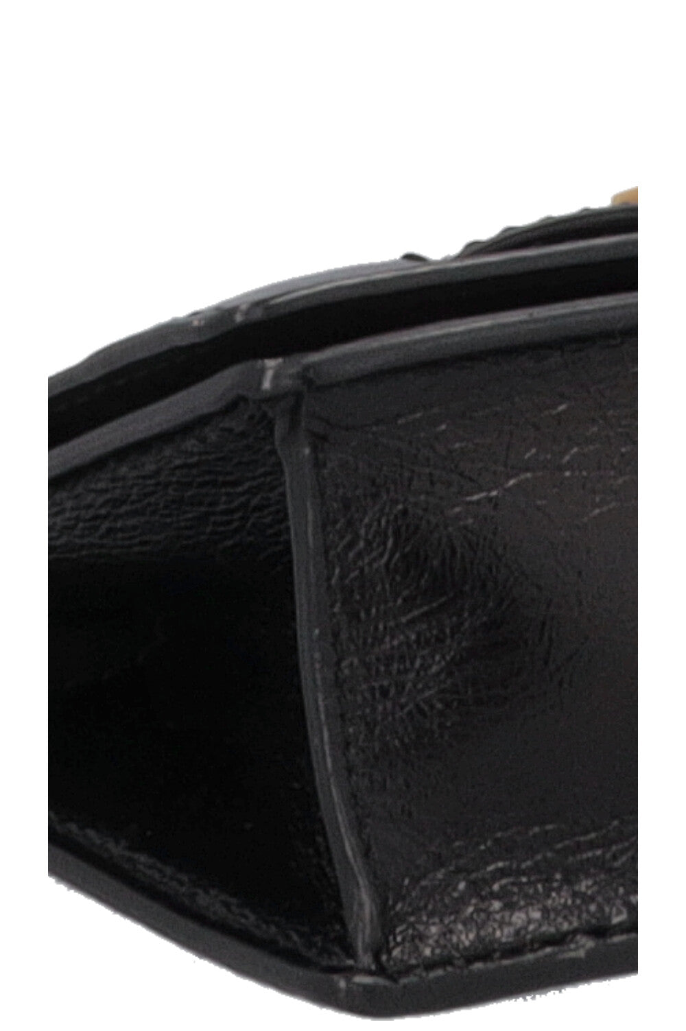 CHRISTIAN DIOR Jadior Pouch Patent Black