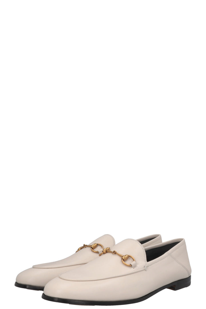 GUCCI Jordaan Loafers Ivory