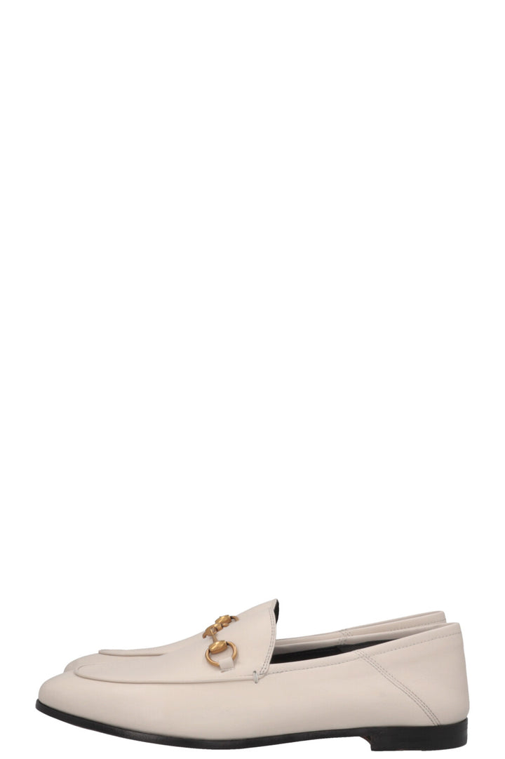 GUCCI Jordaan Loafers Ivory