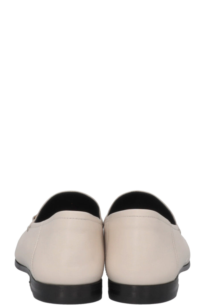 GUCCI Jordaan Loafers Ivory