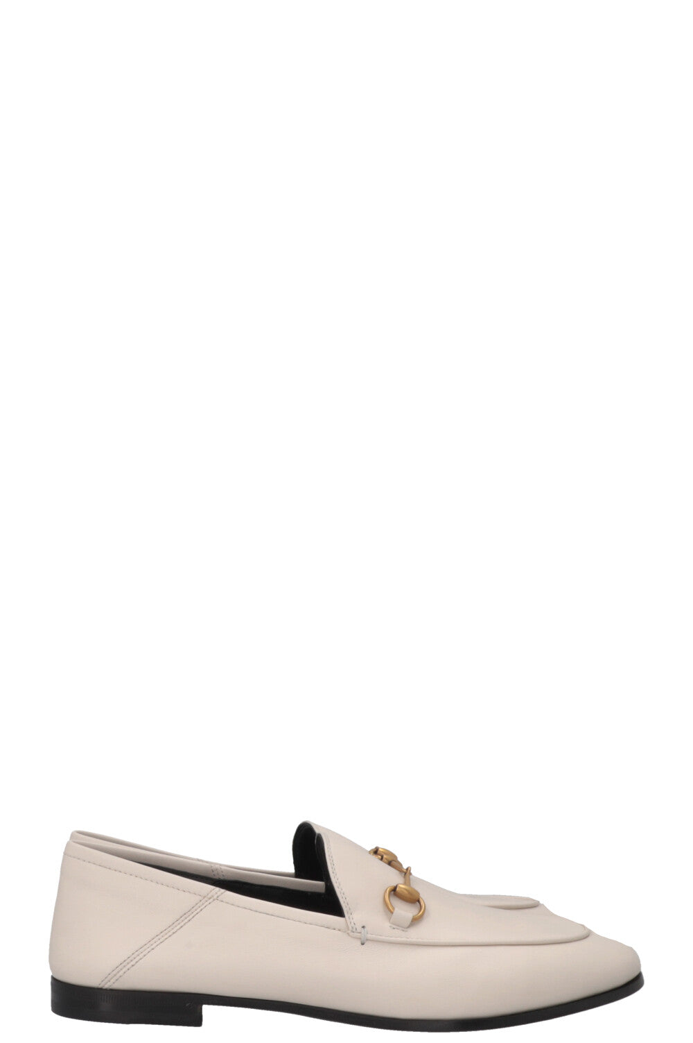 GUCCI Jordaan Loafers Ivory