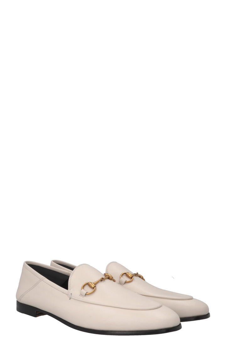 GUCCI Jordaan Loafers Ivory
