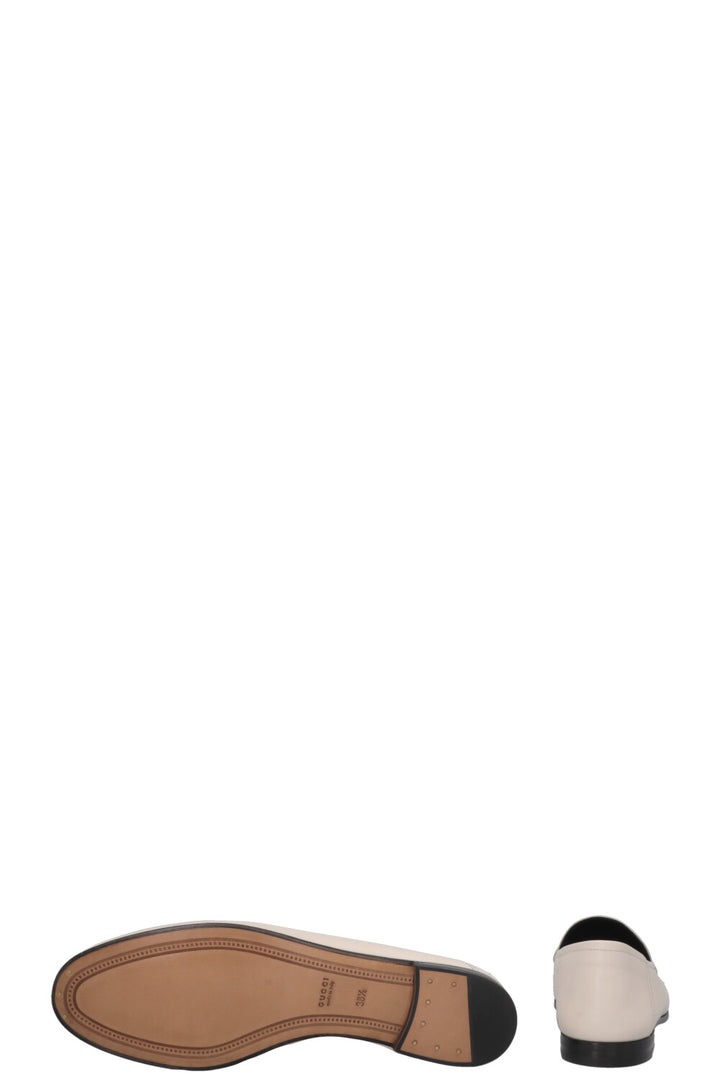 GUCCI Jordaan Loafers Ivory