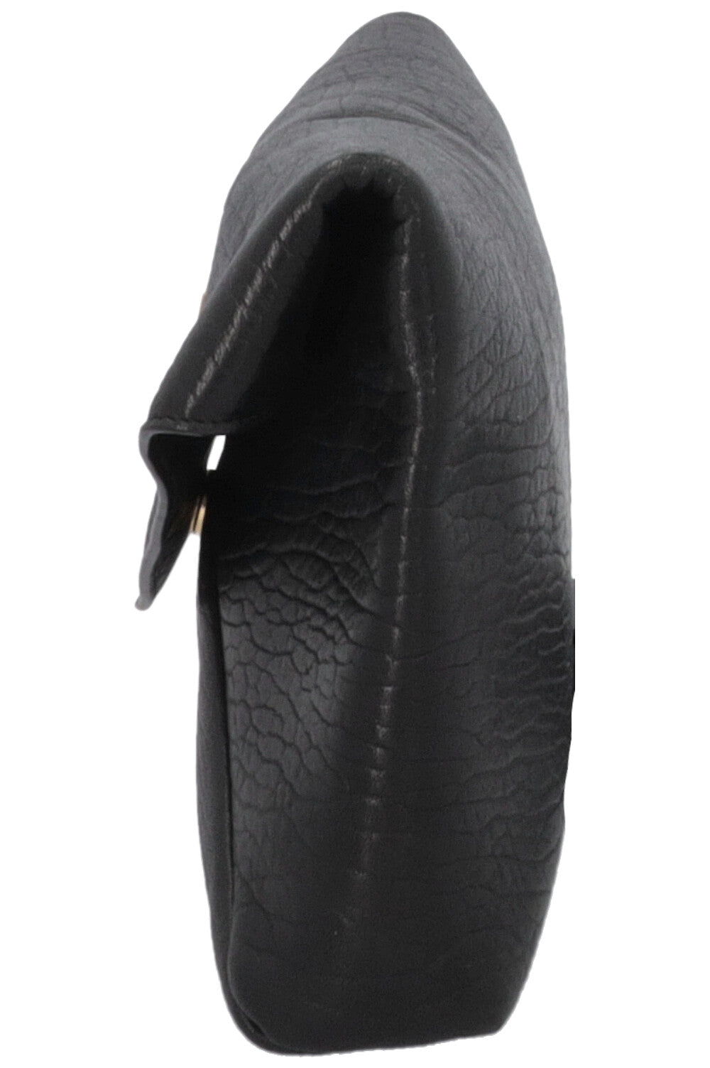 SAINT LAURENT Large Envelope Cassandre Clutch Black