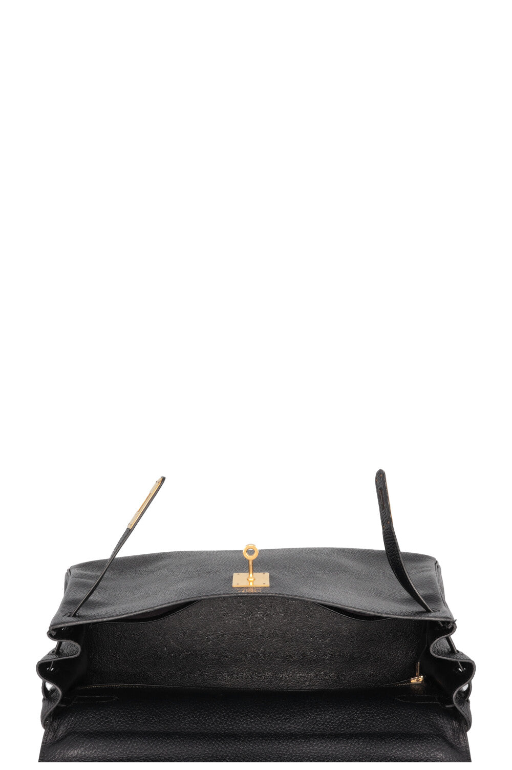 HERMÈS Kelly 35 Fjord Black Gold