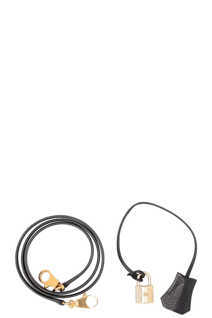 HERMÈS Kelly 35 Fjord Black Gold