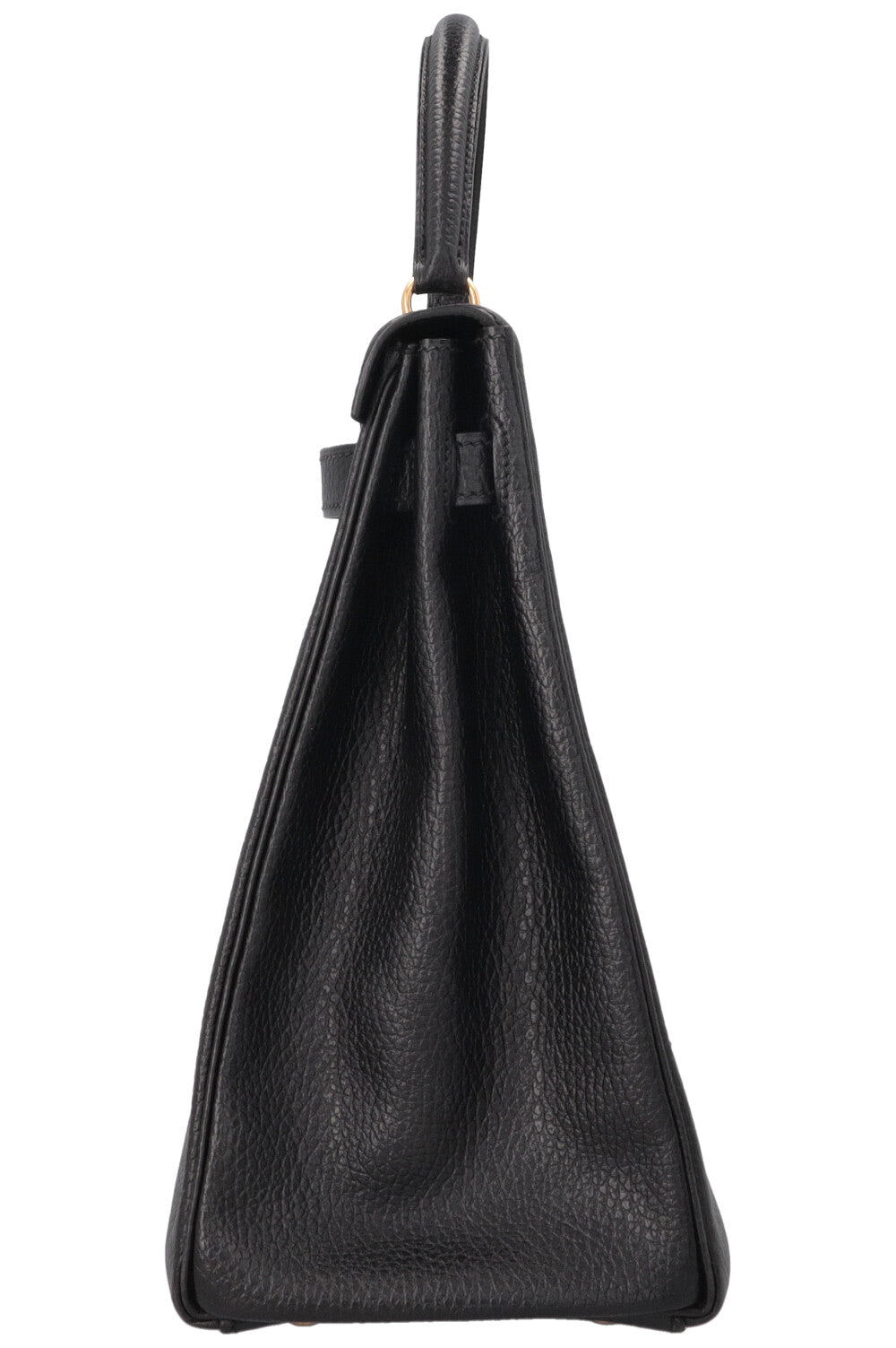 HERMÈS Kelly 35 Fjord Black Gold