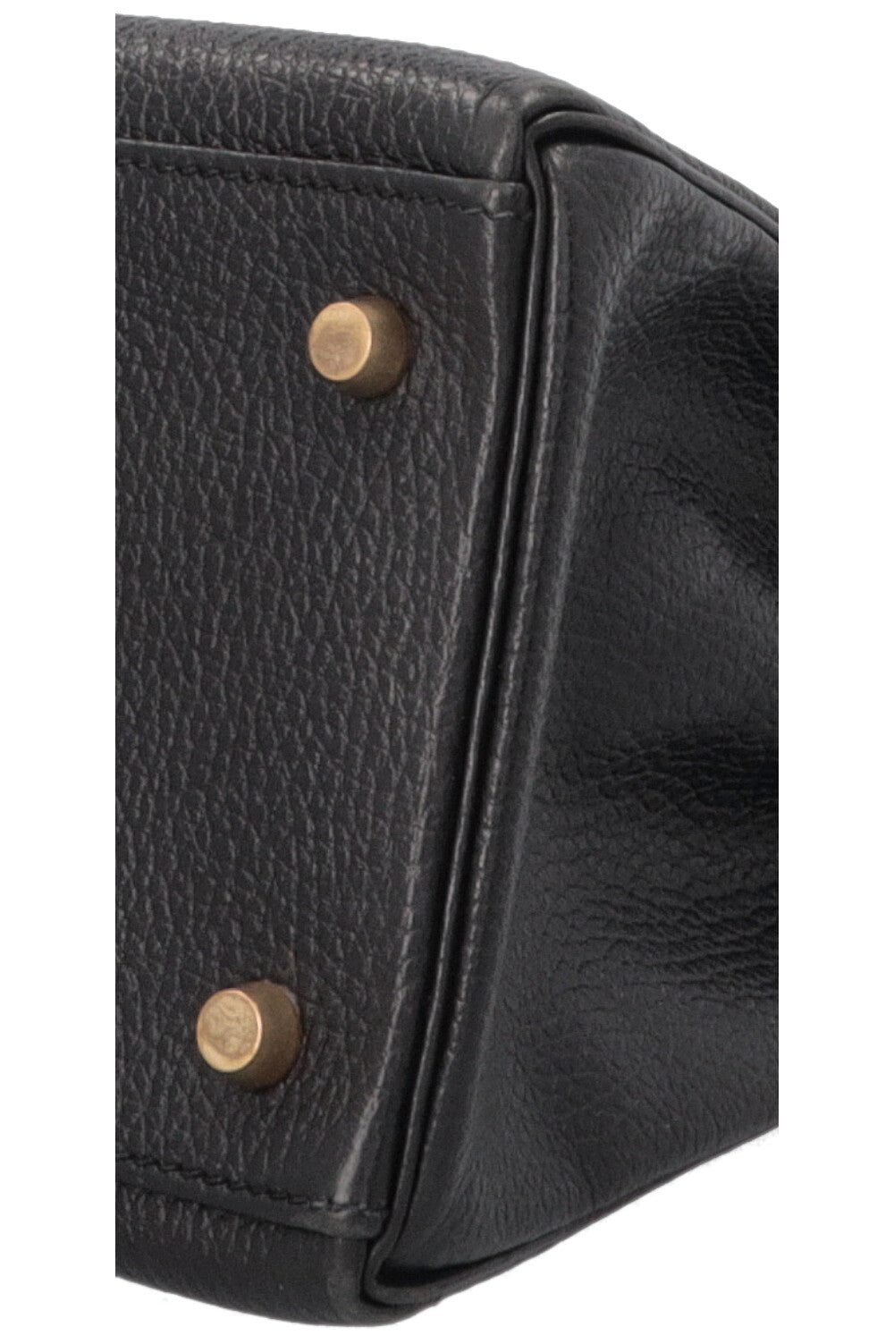 HERMÈS Kelly 35 Fjord Black Gold