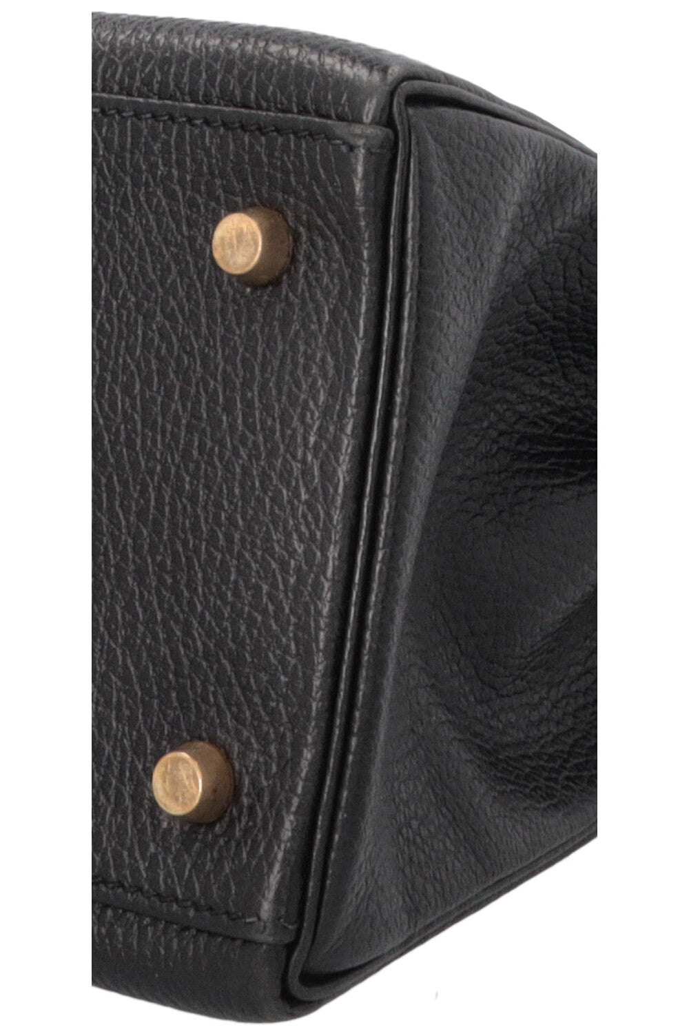 HERMÈS Kelly 35 Fjord Black Gold